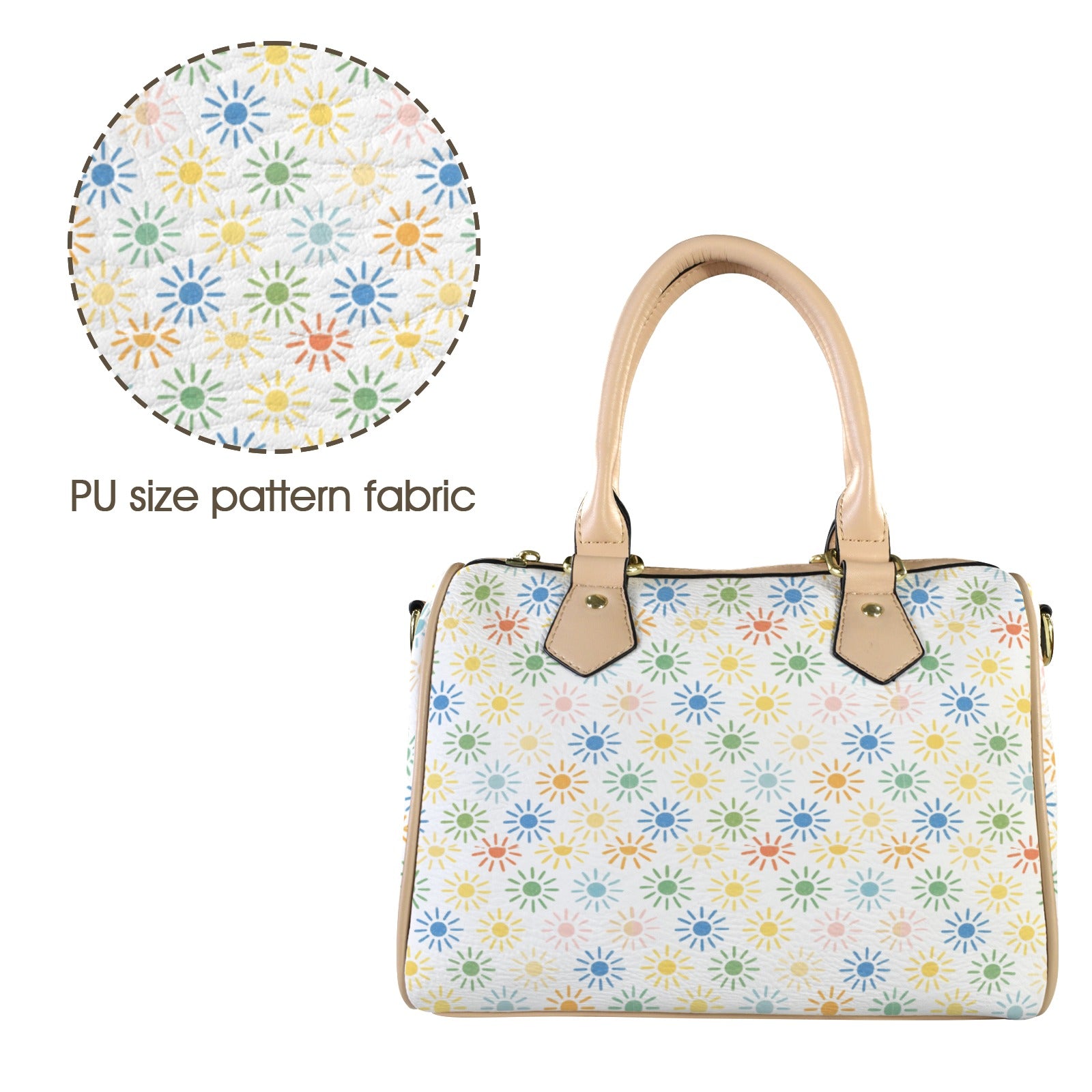 1000033183 Custom Mini Travel Bag-Khaki Handle (Model 1749)