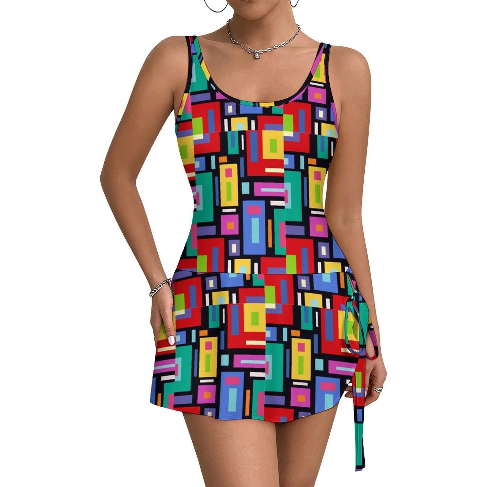 180gsm Short Cami Dress(All-Over Printing)
