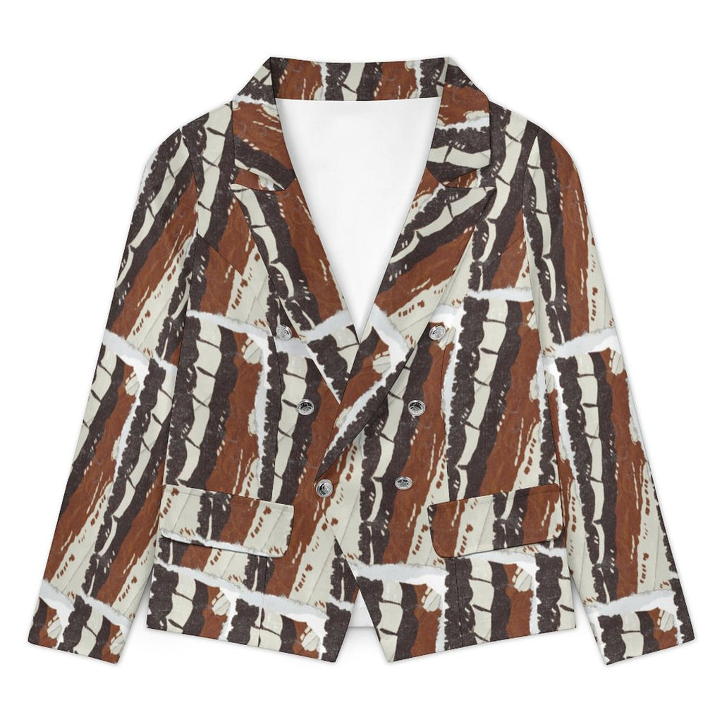 170gsm Women's Casual Blazer(All-Over Printing)