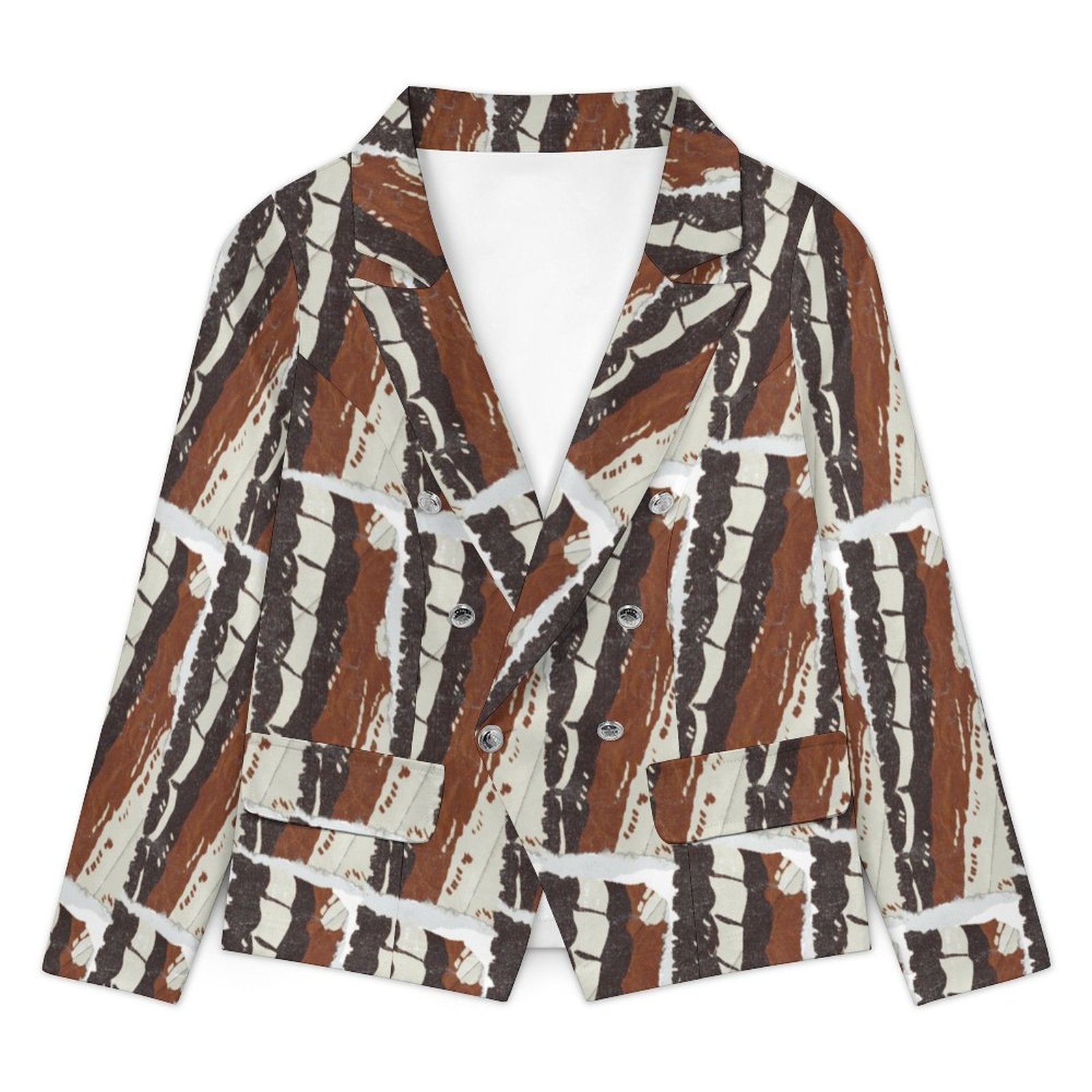 170gsm Women's Casual Blazer(All-Over Printing)