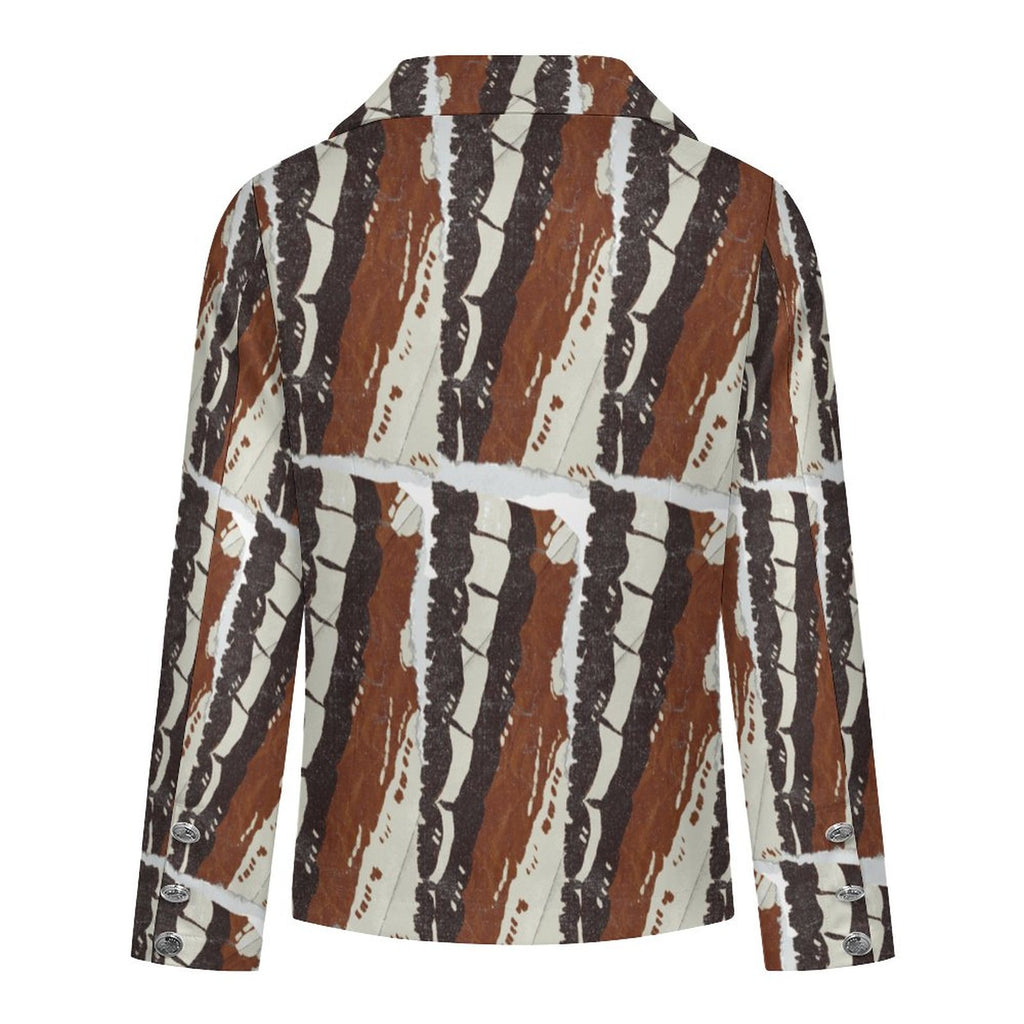 170gsm Women's Casual Blazer(All-Over Printing)